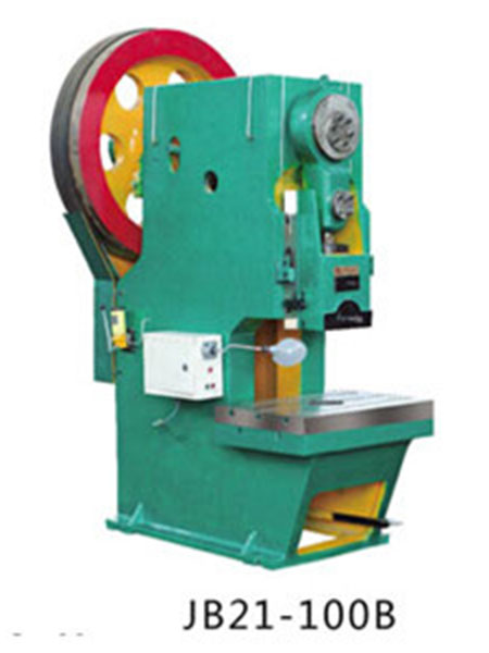 青島JB21系列開式后背輪壓力機